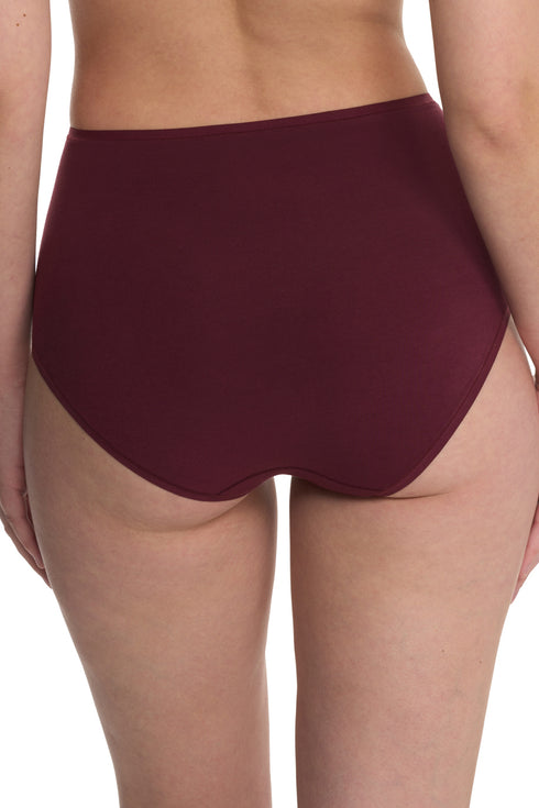 Natori Bliss Bare Cotton High Waist Brief